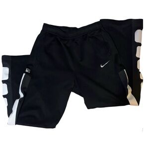 Nike Black Open Leg Track Run.
